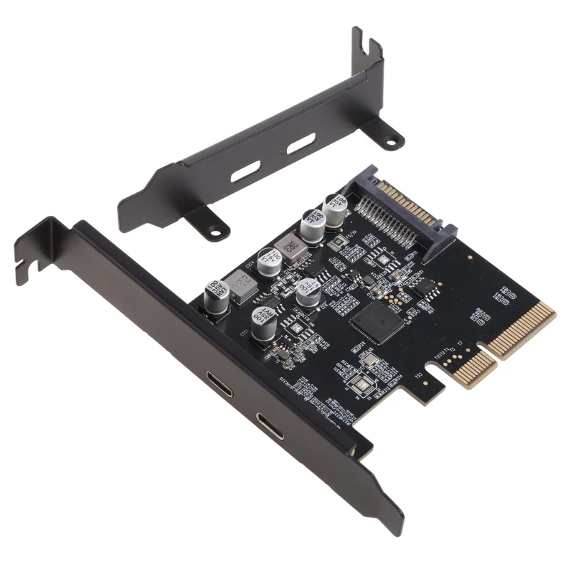 PCIE к USB 3,2 DP адаптер 20 Гб 2-портовый (тип C 3,2 + PD 20 Вт) конвертер PCI-E X4
PCIE к USB 3,2 DP адаптер 20 Гб 2-портовый (тип C 3,2 + PD 20 Вт) конвертер PCI-E X4