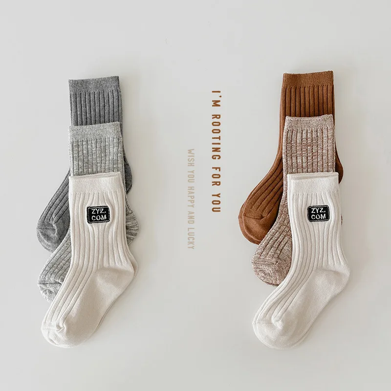 3 Pairs Baby Boys Winter Knitted Socks Cartoon Bear Kids Spring Autumn Cotton Breathable Keep Warm Floor Anti-skid Girls Socks
3 Pairs Baby Boys Winter Knitted Socks Cartoon Bear Kids Spring Autumn Cotton Breathable Keep Warm Floor Anti-skid Girls Socks