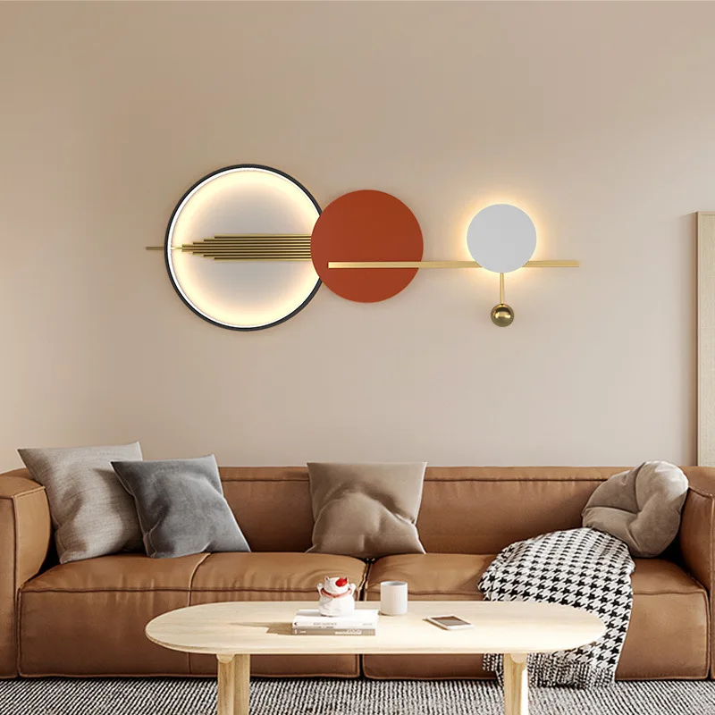 Livingroom Background Wall Decoration Light Nordic Creative Metal Mural Wall Lamps for Bedroom Entrance Hall Aisle Home Lighting
Livingroom Background Wall Decoration Light Nordic Creative Metal Mural Wall Lamps for Bedroom Entrance Hall Aisle Home Lighting