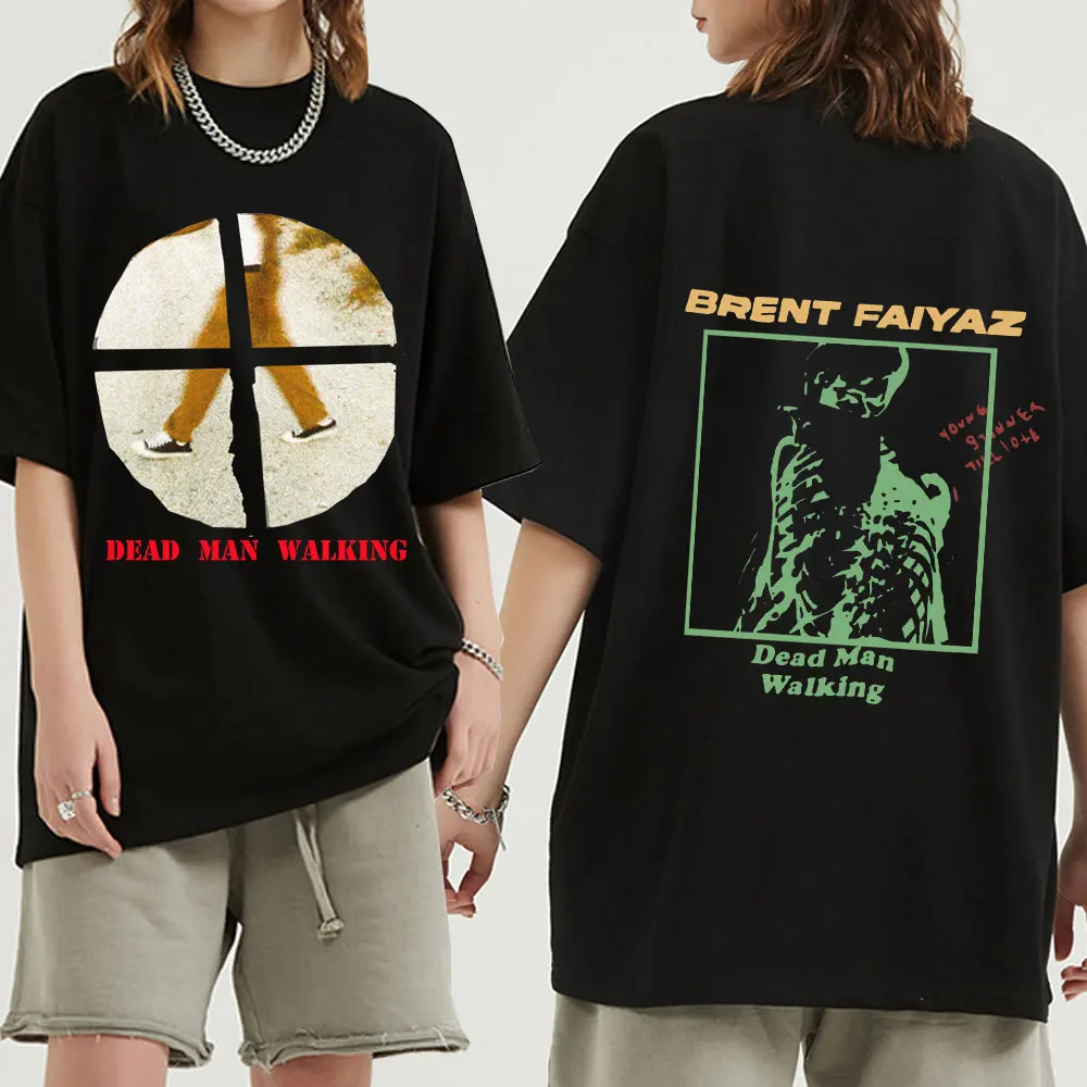 Brent Faiyaz T-Shirt Vintage 90's Hip Hop Rap Unisex Double Sided Print Tee Shirt Men's Women's Oversized Black T-shirt Harajuku
Brent Faiyaz T-Shirt Vintage 90's Hip Hop Rap Unisex Double Sided Print Tee Shirt Men's Women's Oversized Black T-shirt Harajuku