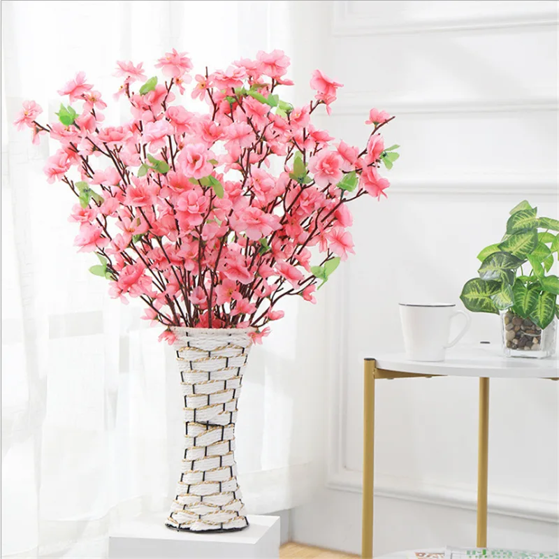 120cm Artificial Cherry Blossom Branch Fake Flower Decorations for Home/Garden/Kitchen Faux Floral Decor
120cm Artificial Cherry Blossom Branch Fake Flower Decorations for Home/Garden/Kitchen Faux Floral Decor