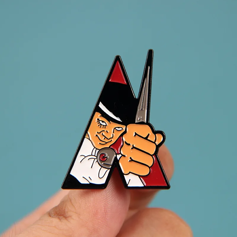 SALeeee Film and television peripheral movie "A Clockwork Orange" Alex knife metal pin accessories
SALeeee Film and television peripheral movie "A Clockwork Orange" Alex knife metal pin accessories