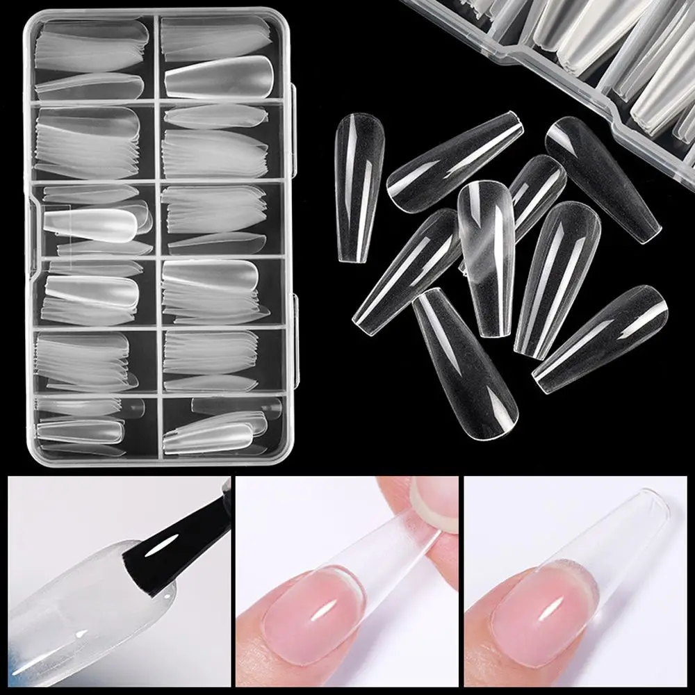 120Pcs False Full Nail Tips Quick Building Mold Tips Nail Dual Forms Finger Extension Nail Art UV extension Easy Find Nail Tools
120Pcs False Full Nail Tips Quick Building Mold Tips Nail Dual Forms Finger Extension Nail Art UV extension Easy Find Nail Tools