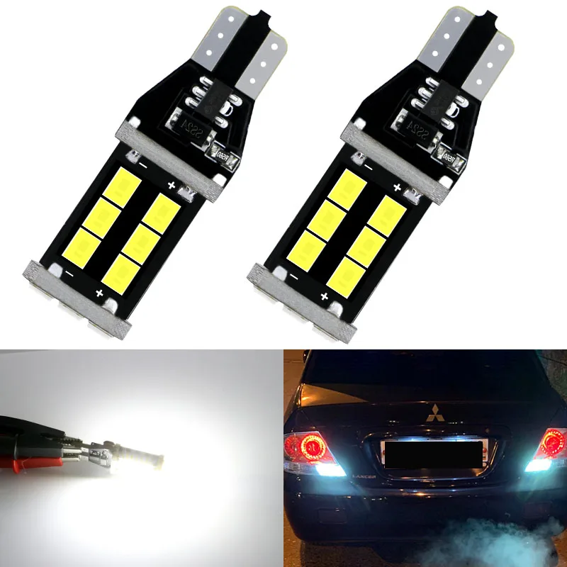 2x T15 W16W 921 LED Bulb Car Backup Reverse Lights for Mitsubishi Ralliart Outlander ASX Mirage Lancer Evolution 10 9 Etc Lance
2x T15 W16W 921 LED Bulb Car Backup Reverse Lights for Mitsubishi Ralliart Outlander ASX Mirage Lancer Evolution 10 9 Etc Lance