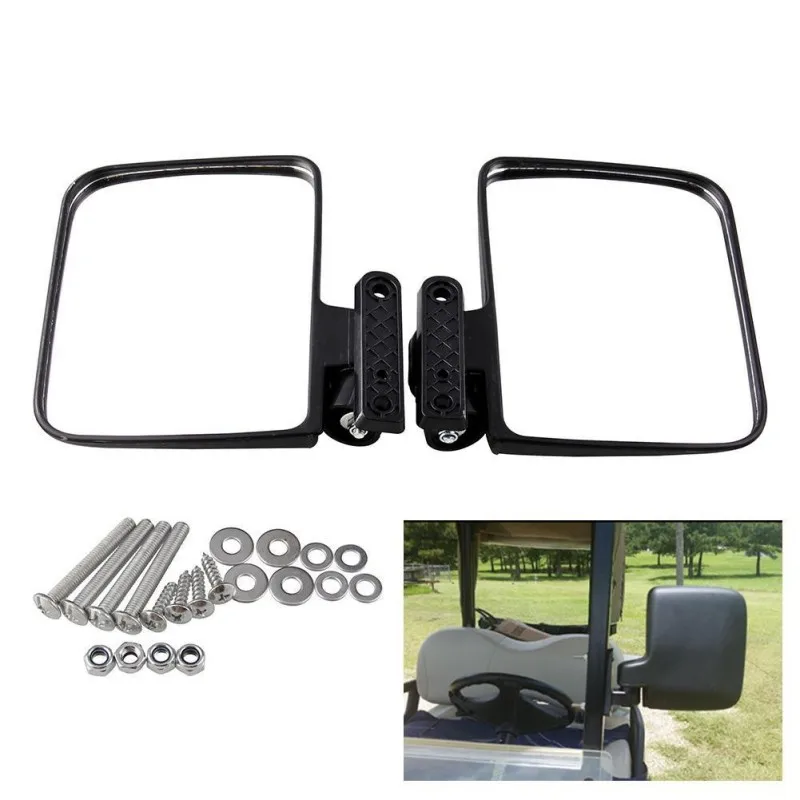 2pcs Universal Golf Car Side Mirror Rear View Mirror Golf Cart Mirrors for EzGo Club Car Yamaha Moveland RHOX Style Accessories
2pcs Universal Golf Car Side Mirror Rear View Mirror Golf Cart Mirrors for EzGo Club Car Yamaha Moveland RHOX Style Accessories