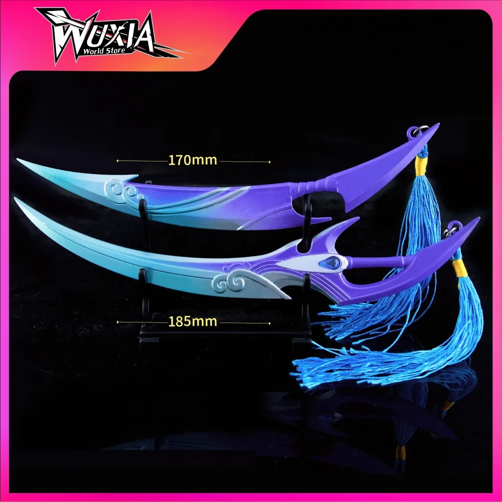 Arena of Valor Weapon Model 18CM Metal Model Bounty Hunter Lan Sword Blade Game Katana Weapon Model Keychain Toy for Boy Gift
Arena of Valor Weapon Model 18CM Metal Model Bounty Hunter Lan Sword Blade Game Katana Weapon Model Keychain Toy for Boy Gift