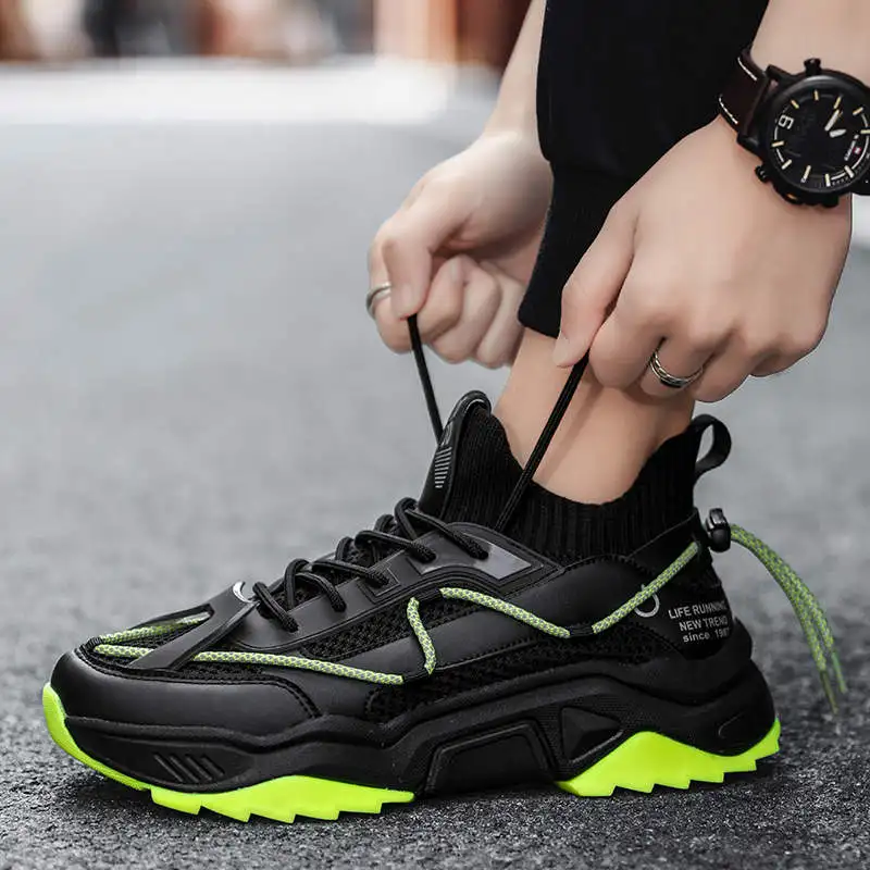 Sports Shoes Men Round-Toe Luxury Brand Men's Sneakers Multi-Colored Sport Men Shock Absorption Running Shoes Man Tennis Tennis
Sports Shoes Men Round-Toe Luxury Brand Men's Sneakers Multi-Colored Sport Men Shock Absorption Running Shoes Man Tennis Tennis