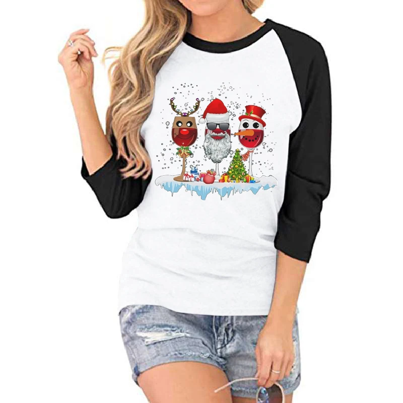 Santa and Deer Print Summer Shirt Tee Couple T-shirt Lovers T Shirt Female T Women Streetwear Aesthetic Snowman In Hat Sweet Top
Santa and Deer Print Summer Shirt Tee Couple T-shirt Lovers T Shirt Female T Women Streetwear Aesthetic Snowman In Hat Sweet Top