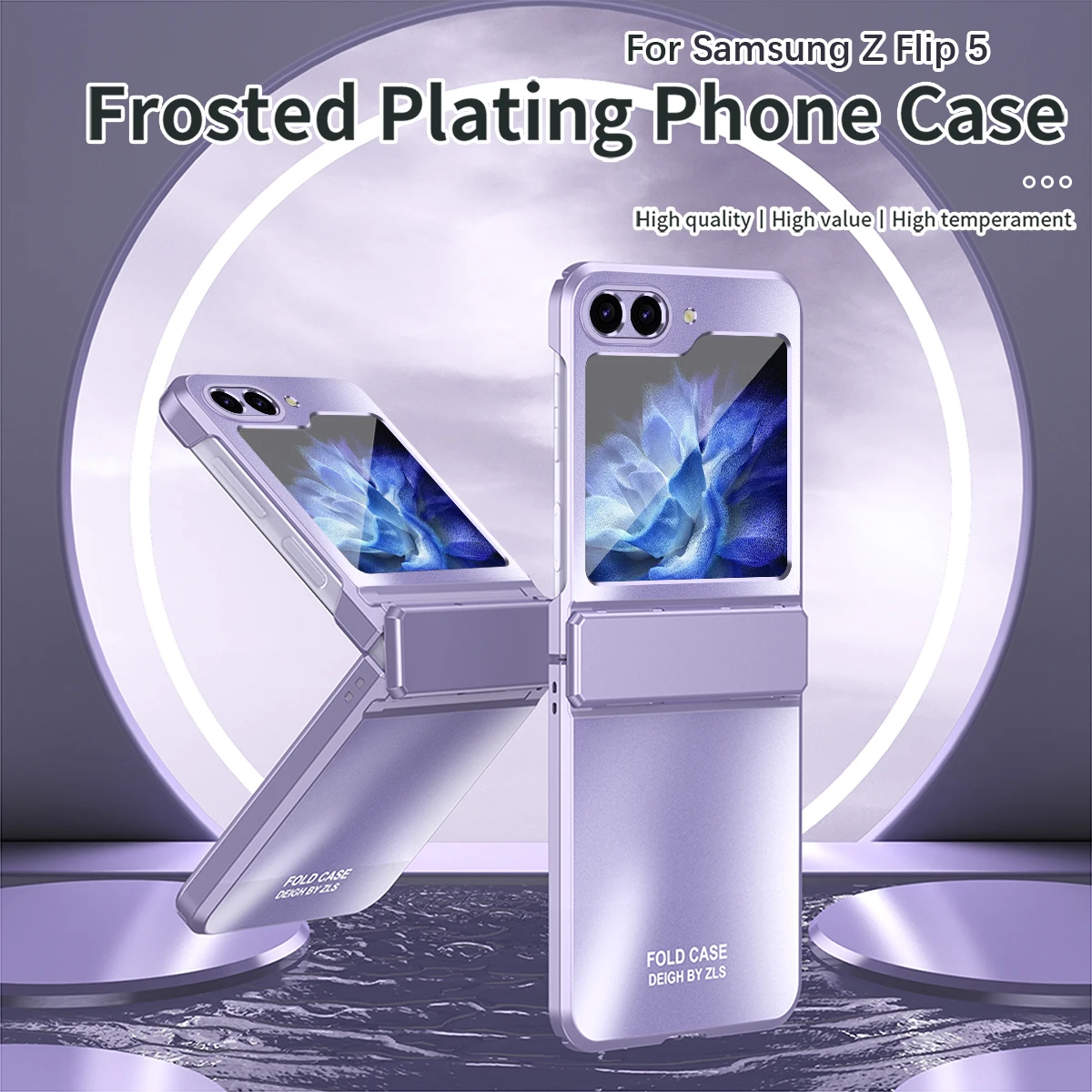 Electroplated Hinge Integrated Phone Cases For Samsung Galaxy Z Flip 5 Cover All-inclusive Anti-fall for Flip5 Protection Case
Electroplated Hinge Integrated Phone Cases For Samsung Galaxy Z Flip 5 Cover All-inclusive Anti-fall for Flip5 Protection Case