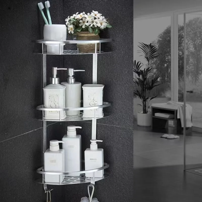 Triangle Space Aluminum Bathroom Shelf Kitchen Bathroom Accessories Toilet Storage Rack Wall Mount Shelf Shower Bathroom Shelf
Triangle Space Aluminum Bathroom Shelf Kitchen Bathroom Accessories Toilet Storage Rack Wall Mount Shelf Shower Bathroom Shelf