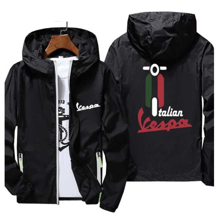 Casual Hooded Men Women VESPA Motorcycle Motorbike Thin Reflective Sunscreen Windbreaker Skin Coat Jacket Pilot
Casual Hooded Men Women VESPA Motorcycle Motorbike Thin Reflective Sunscreen Windbreaker Skin Coat Jacket Pilot