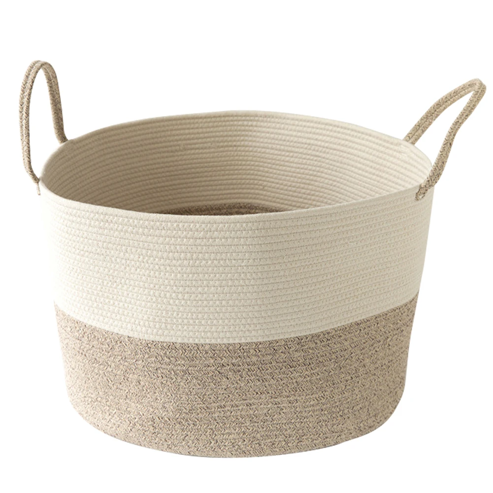 Folding Laundry Basket Cotton Rope Dirty Clothes for Kid Children Toys Canvas Wasmand Large Storage Hamper Office Home Organizer
Folding Laundry Basket Cotton Rope Dirty Clothes for Kid Children Toys Canvas Wasmand Large Storage Hamper Office Home Organizer