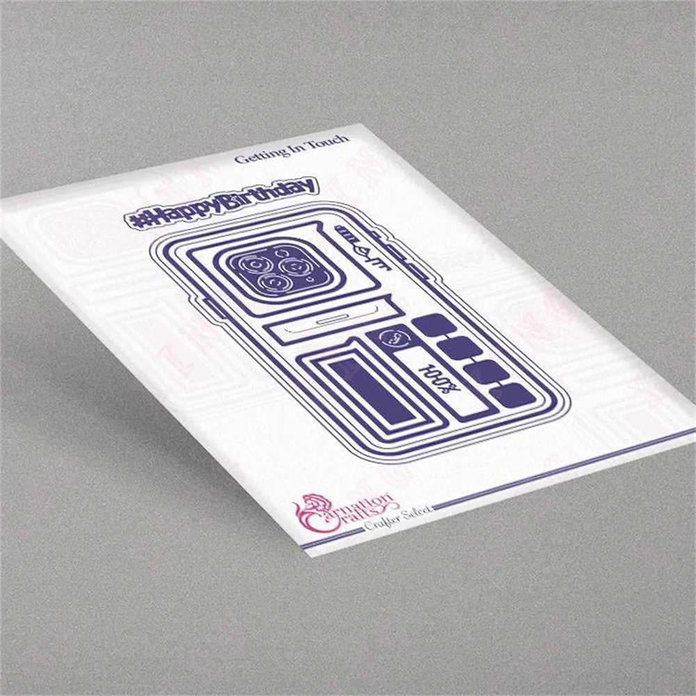 Arrival New Metal Cutting Dies Diy Greeting Card Handmade Craft Getting in Touch Die Set Scrapbook Decoration Embossing Template
Arrival New Metal Cutting Dies Diy Greeting Card Handmade Craft Getting in Touch Die Set Scrapbook Decoration Embossing Template