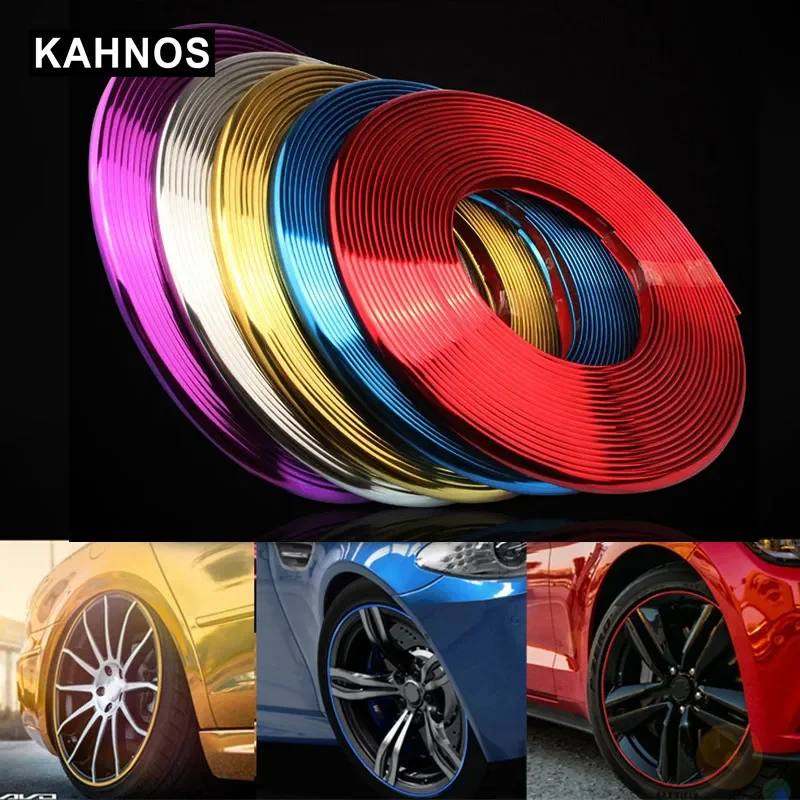 Wheel Rim Protectors Strips 8 Meter Car Tire Rim Stirps Five Colors Car Decoration Car Exterior Accessories
Wheel Rim Protectors Strips 8 Meter Car Tire Rim Stirps Five Colors Car Decoration Car Exterior Accessories