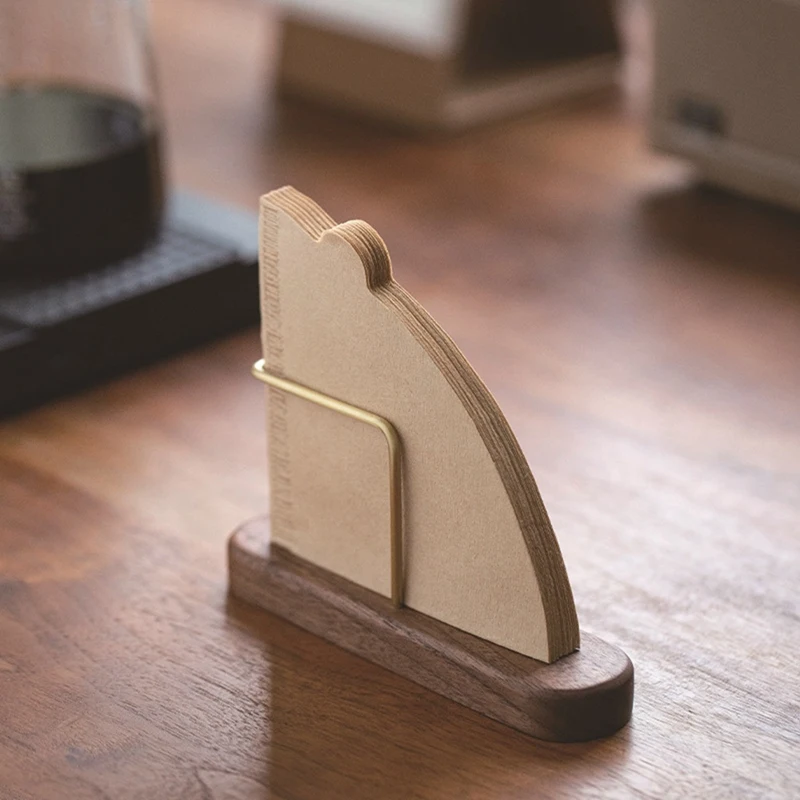 1 шт., коробка из массива дерева для хранения фильтрованной бумаги 
1 шт., коробка из массива дерева для хранения фильтрованной бумаги