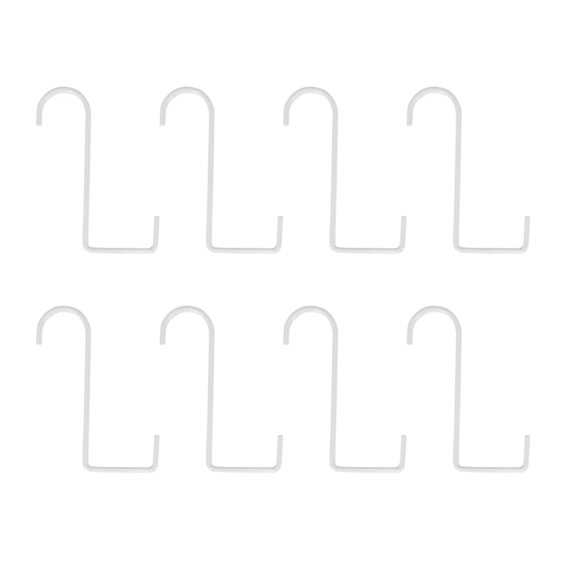 Patio White Powder Coated Steel Fence Hooks For Hanging Plants, Planters, Bird Feeders, Lights, 8 PCS
Patio White Powder Coated Steel Fence Hooks For Hanging Plants, Planters, Bird Feeders, Lights, 8 PCS