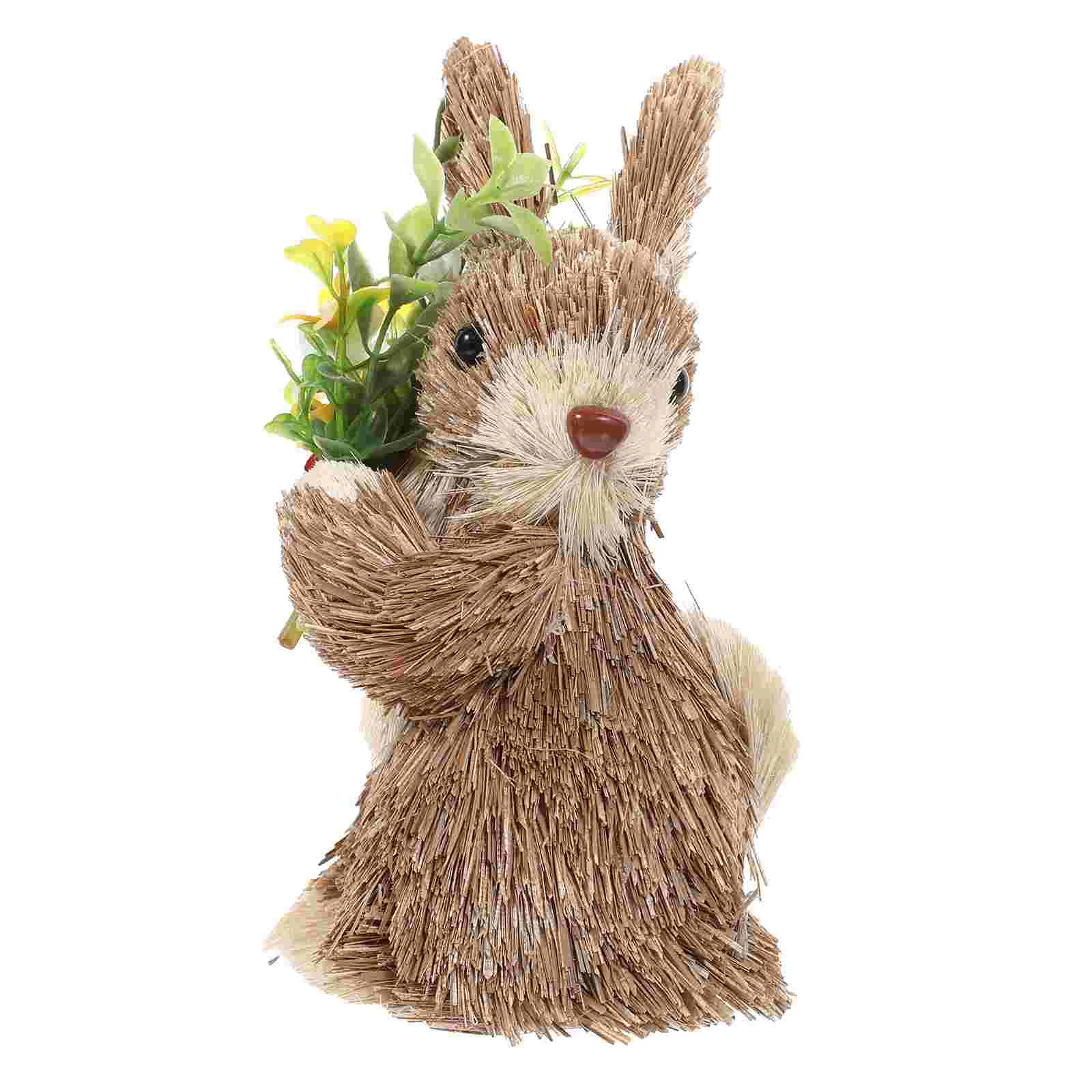 Rabbit Bunny Easter Straw Ornament Decor Statue Figurine Figurines Ornaments Figures Model Decoration Woven Animal
Rabbit Bunny Easter Straw Ornament Decor Statue Figurine Figurines Ornaments Figures Model Decoration Woven Animal
