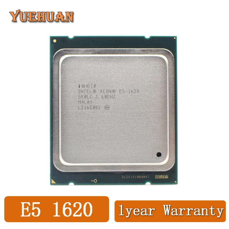 

Used Xeon E5 1620 LGA 2011 server CPU Processor Quad Core 3.6GHz 130W 10M Cache SR0LC E5-1620 Free Shipping