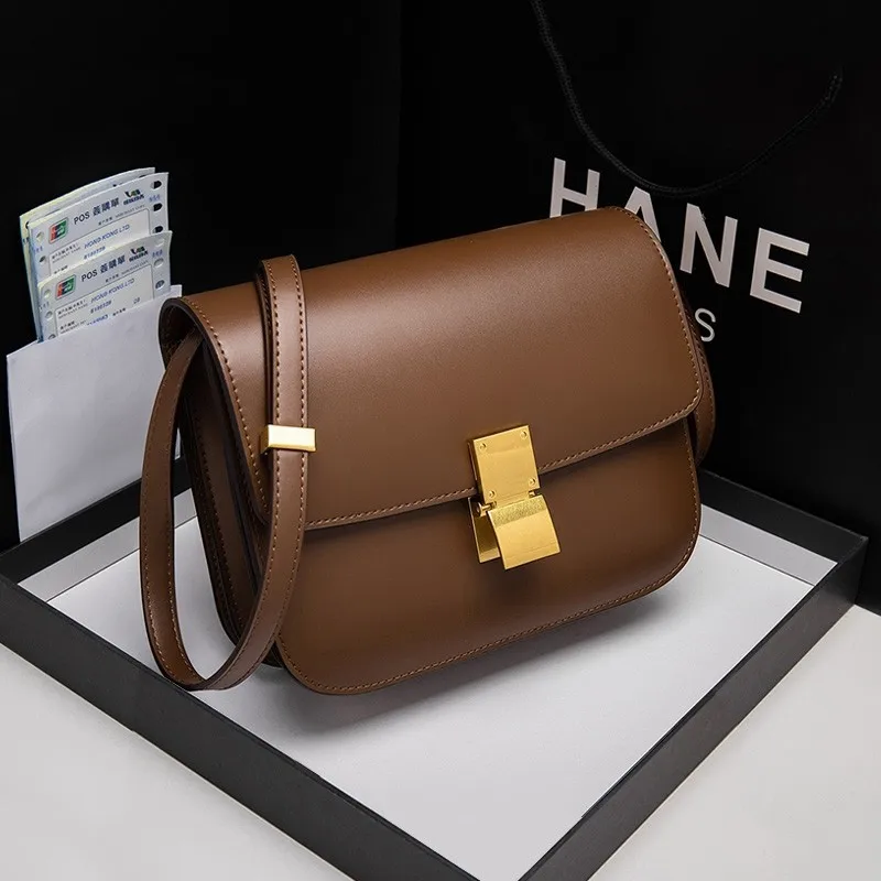 2023 New High Quality Genuine Leather Single-shoulder Messenger Bag Fashion Women's Small Square Bag Luxury Purse and Handbags
2023 New High Quality Genuine Leather Single-shoulder Messenger Bag Fashion Women's Small Square Bag Luxury Purse and Handbags