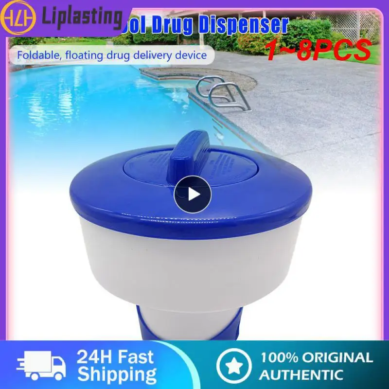 1~8PCS Pool Automatic Floating Sterilizer Dispenser Offers Strong Chlorine Dispenser PXPF
1~8PCS Pool Automatic Floating Sterilizer Dispenser Offers Strong Chlorine Dispenser PXPF