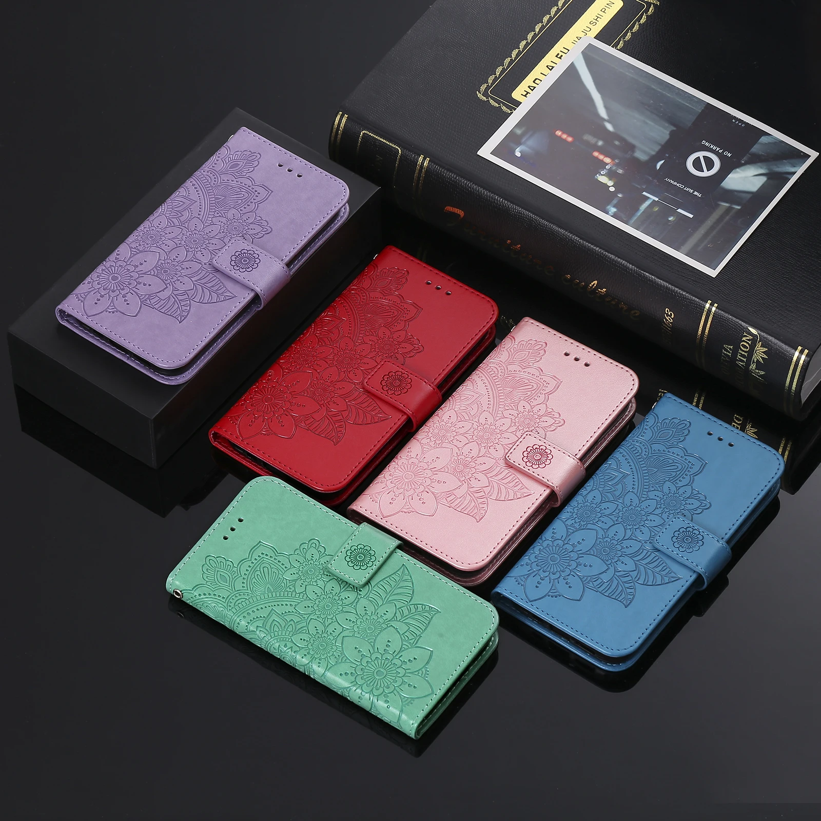 New seven-petal flower leather phone case, card case for iPhone 13 12 11Pro Max XS XR 7/8Plus, shockproof phone case!
New seven-petal flower leather phone case, card case for iPhone 13 12 11Pro Max XS XR 7/8Plus, shockproof phone case!