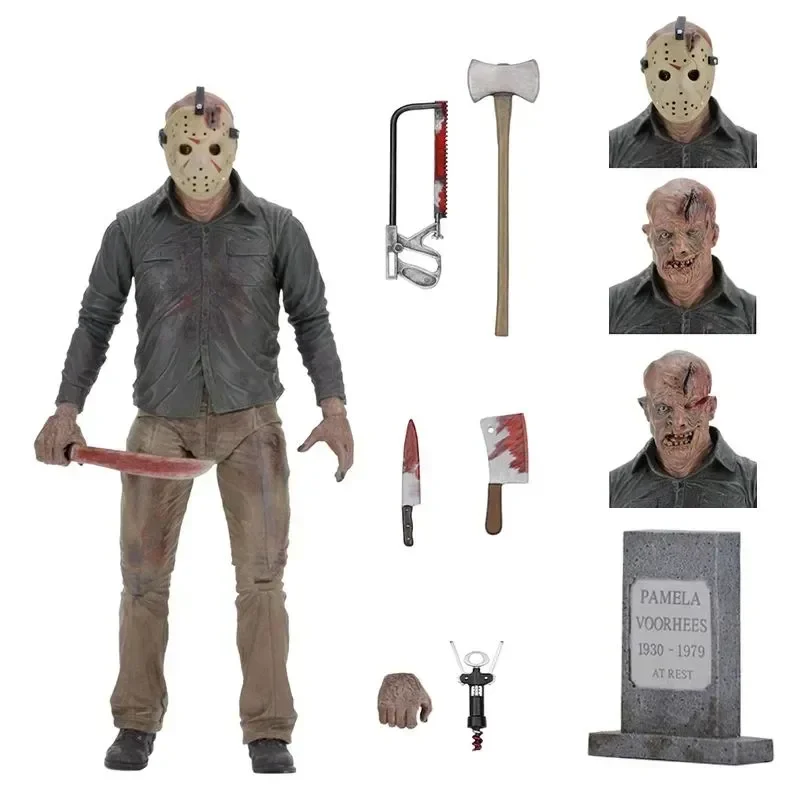 Halloween Horror Movie Figuras Toys Michael Myers Jason Action Figure 7-Inch Manga Figurine Collection Model Kids Gift Original
Halloween Horror Movie Figuras Toys Michael Myers Jason Action Figure 7-Inch Manga Figurine Collection Model Kids Gift Original