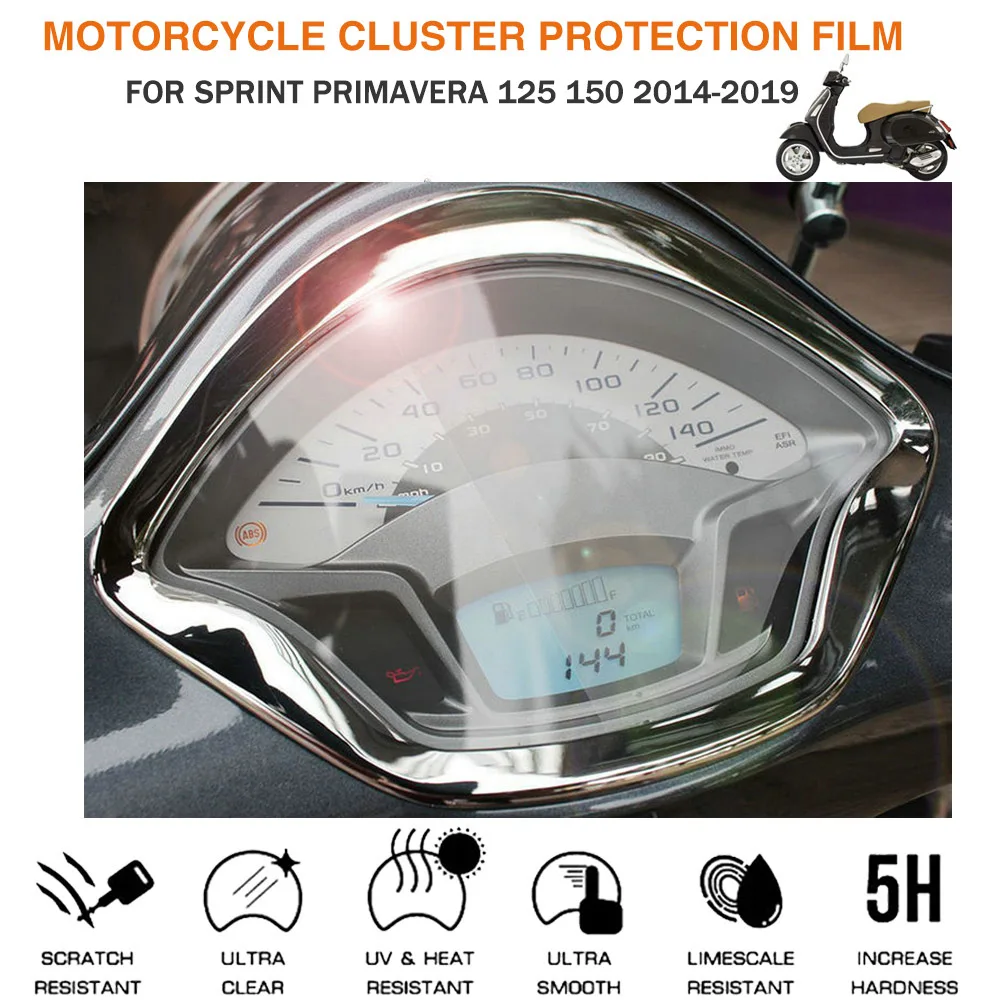 Motorcycle Cluster Scratch Protection Film Screen Protector For Vespa Piaggio 150 Sprint 125 Accessories
Motorcycle Cluster Scratch Protection Film Screen Protector For Vespa Piaggio 150 Sprint 125 Accessories