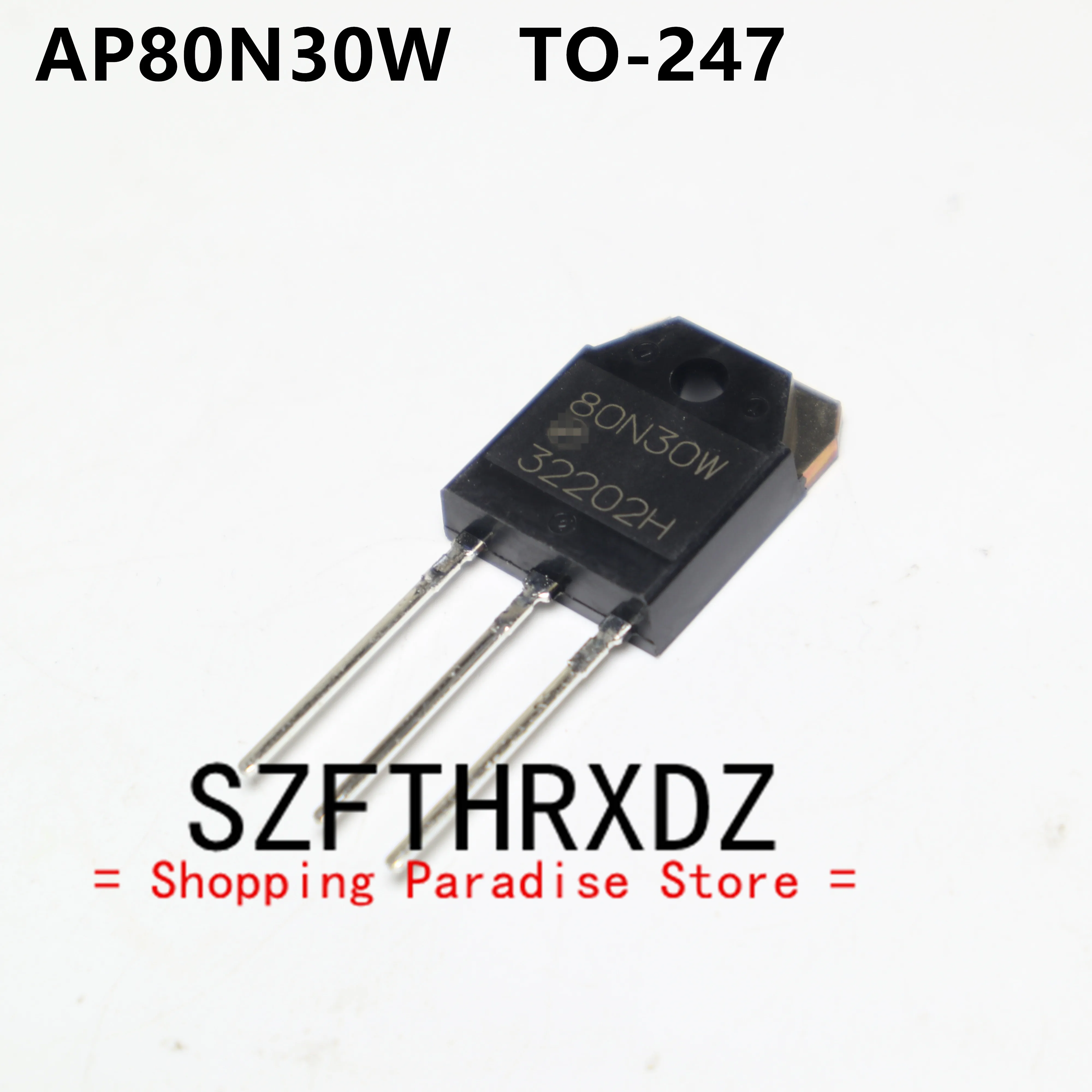 SZFTHRXDZ 10 шт. 100% Новый оригинальный 80N30W AP80N30W TO-247 FET N канал MOS 88A 300V
SZFTHRXDZ 10 шт. 100% Новый оригинальный 80N30W AP80N30W TO-247 FET N канал MOS 88A 300V