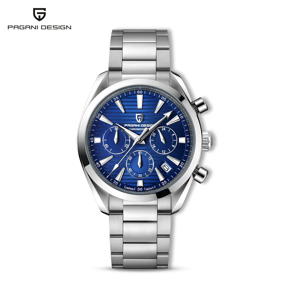 2022 New PAGANI Design Men Sports Quartz Watches Luxury Brand VK63 Stainless Steel Sapphire Waterproof Chronograph Reloj Hombre
2022 New PAGANI Design Men Sports Quartz Watches Luxury Brand VK63 Stainless Steel Sapphire Waterproof Chronograph Reloj Hombre