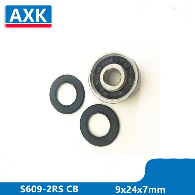 Axk 1PCS S609-2rs Stainless Steel 440c Hybrid Ceramic Deep Groove Ball Bearing 9x24x7mm 609 S609-2rs Cb Abec-7
Axk 1PCS S609-2rs Stainless Steel 440c Hybrid Ceramic Deep Groove Ball Bearing 9x24x7mm 609 S609-2rs Cb Abec-7