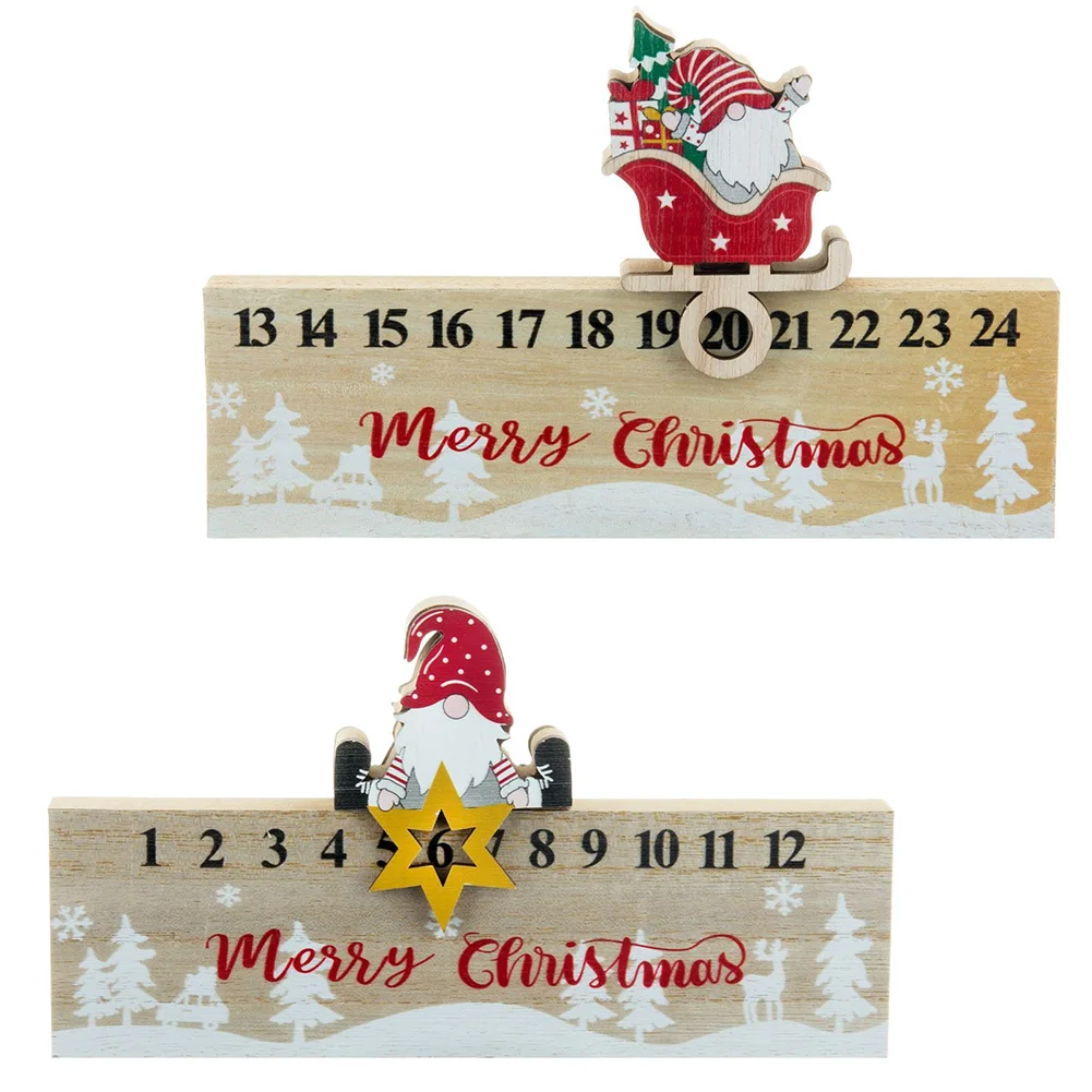 Creative Merry Christmas Wooden Calendar Countdown Ornaments Decoration For Home Xmas Happy New Year Navidad Natal Noel Decor
Creative Merry Christmas Wooden Calendar Countdown Ornaments Decoration For Home Xmas Happy New Year Navidad Natal Noel Decor