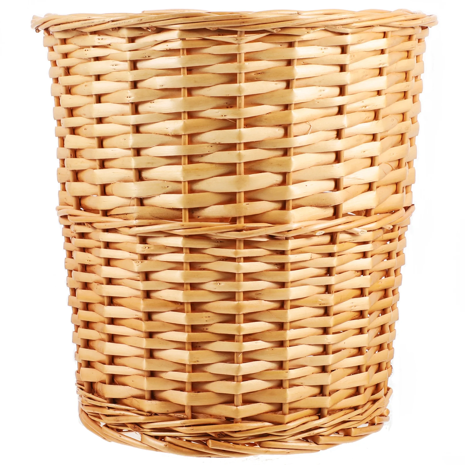 Rustic Decorative Wastebasket Wicker Trash Can Wicker Woven Basket Flower Storage Basket Flower Arrangement Basket
Rustic Decorative Wastebasket Wicker Trash Can Wicker Woven Basket Flower Storage Basket Flower Arrangement Basket