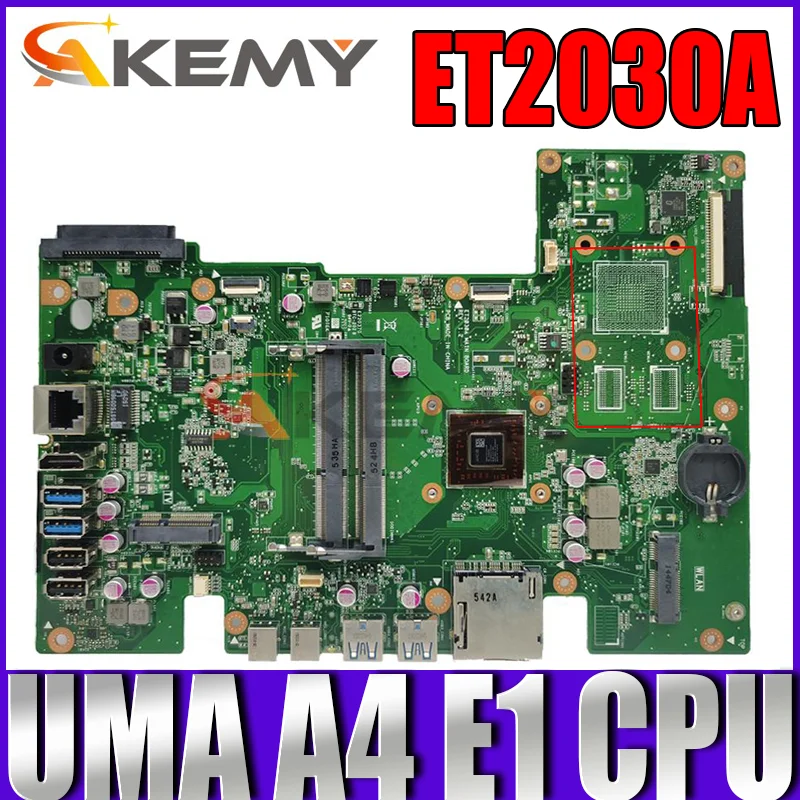 ET2030A Motherboard with A4-6210 E1-6010 CPU UMA All-in-one Mainboard for ASUS ET2030A Desktop Motherboard
ET2030A Motherboard with A4-6210 E1-6010 CPU UMA All-in-one Mainboard for ASUS ET2030A Desktop Motherboard