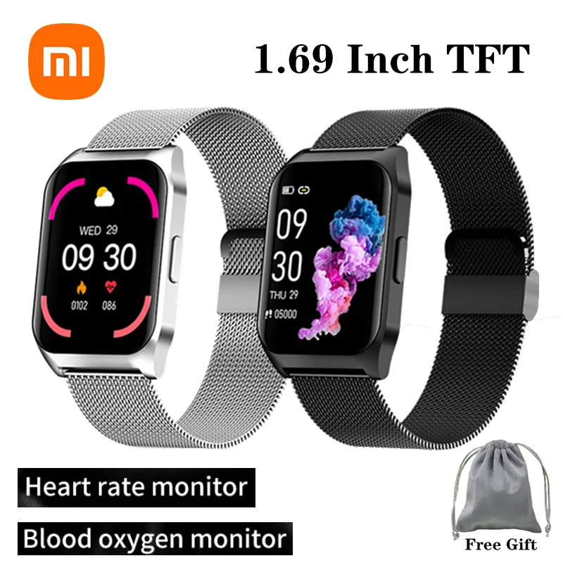 Смарт-часы Xiaomi для мужчин, Bluetooth, спортивные часы, фитнес-часы, пульсометр, кровяное давление, Mi Band, умные часы для Android, IOS, Huawei
Смарт-часы Xiaomi для мужчин, Bluetooth, спортивные часы, фитнес-часы, пульсометр, кровяное давление, Mi Band, умные часы для Android, IOS, Huawei