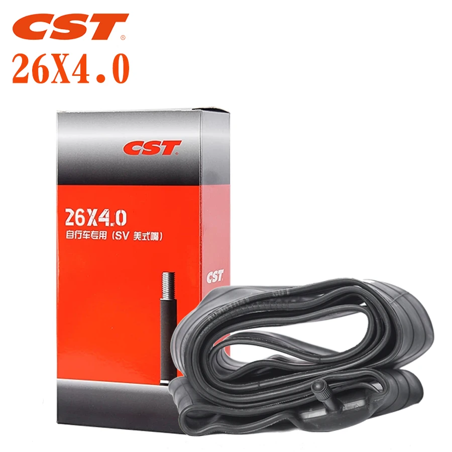 CST Bicycle Inner Tube 26x4.0 camera Schrader Valve Tube For 26 inch 4.0 Fat Tires Beach MTB Bike Inner Tube Parts
CST Bicycle Inner Tube 26x4.0 camera Schrader Valve Tube For 26 inch 4.0 Fat Tires Beach MTB Bike Inner Tube Parts
