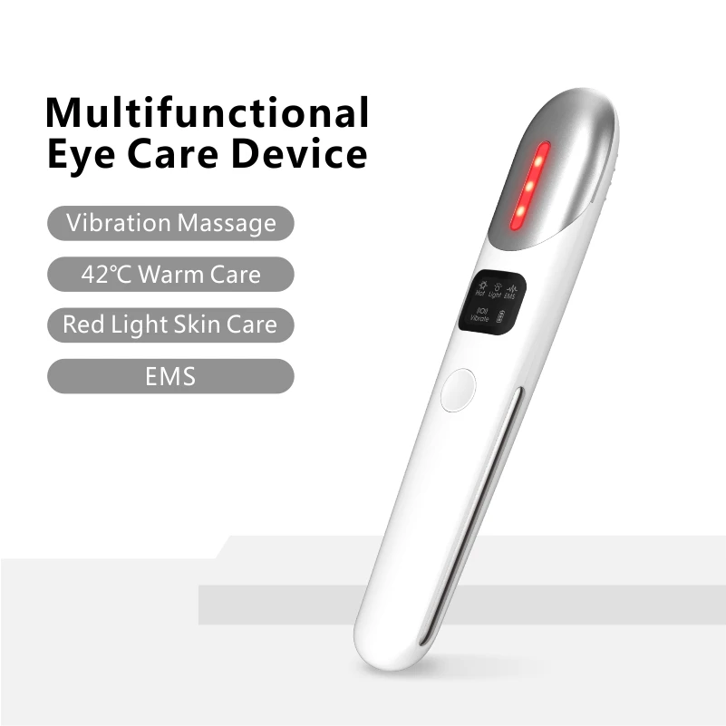 Electric Vibration EMS Eye Massager Heating Therapy Ions Anti-Ageing Wrinkle Dark Circle Wrinkle Removal eye massage care tool
Electric Vibration EMS Eye Massager Heating Therapy Ions Anti-Ageing Wrinkle Dark Circle Wrinkle Removal eye massage care tool