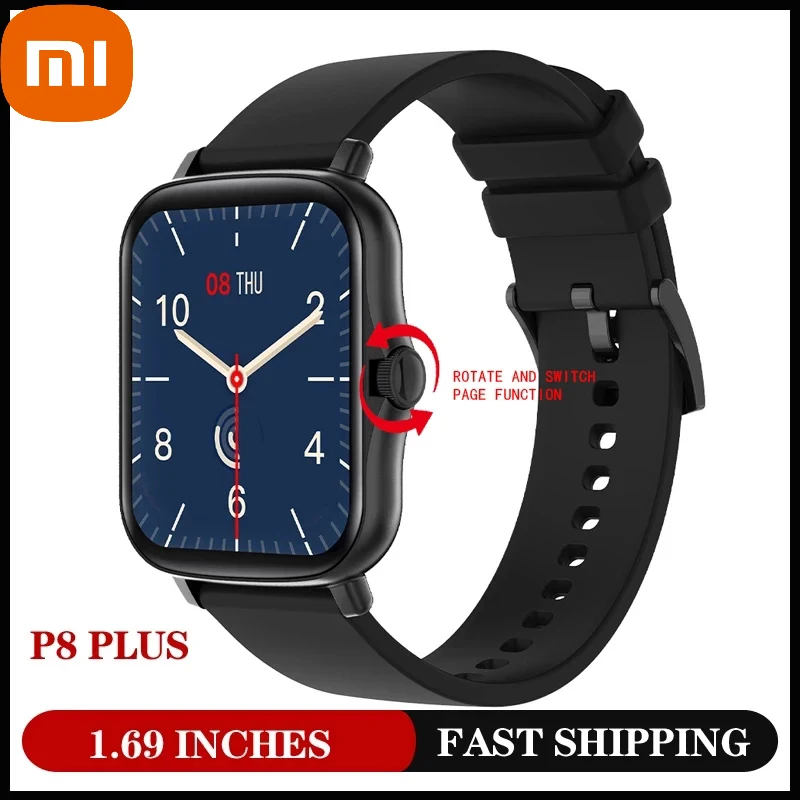 xiaomi New P8 Plus Color Screen Smart Watch Women Men Full Touch Fitness Tracker Blood Pressure Smart Clock Women Smartwatch
xiaomi New P8 Plus Color Screen Smart Watch Women Men Full Touch Fitness Tracker Blood Pressure Smart Clock Women Smartwatch