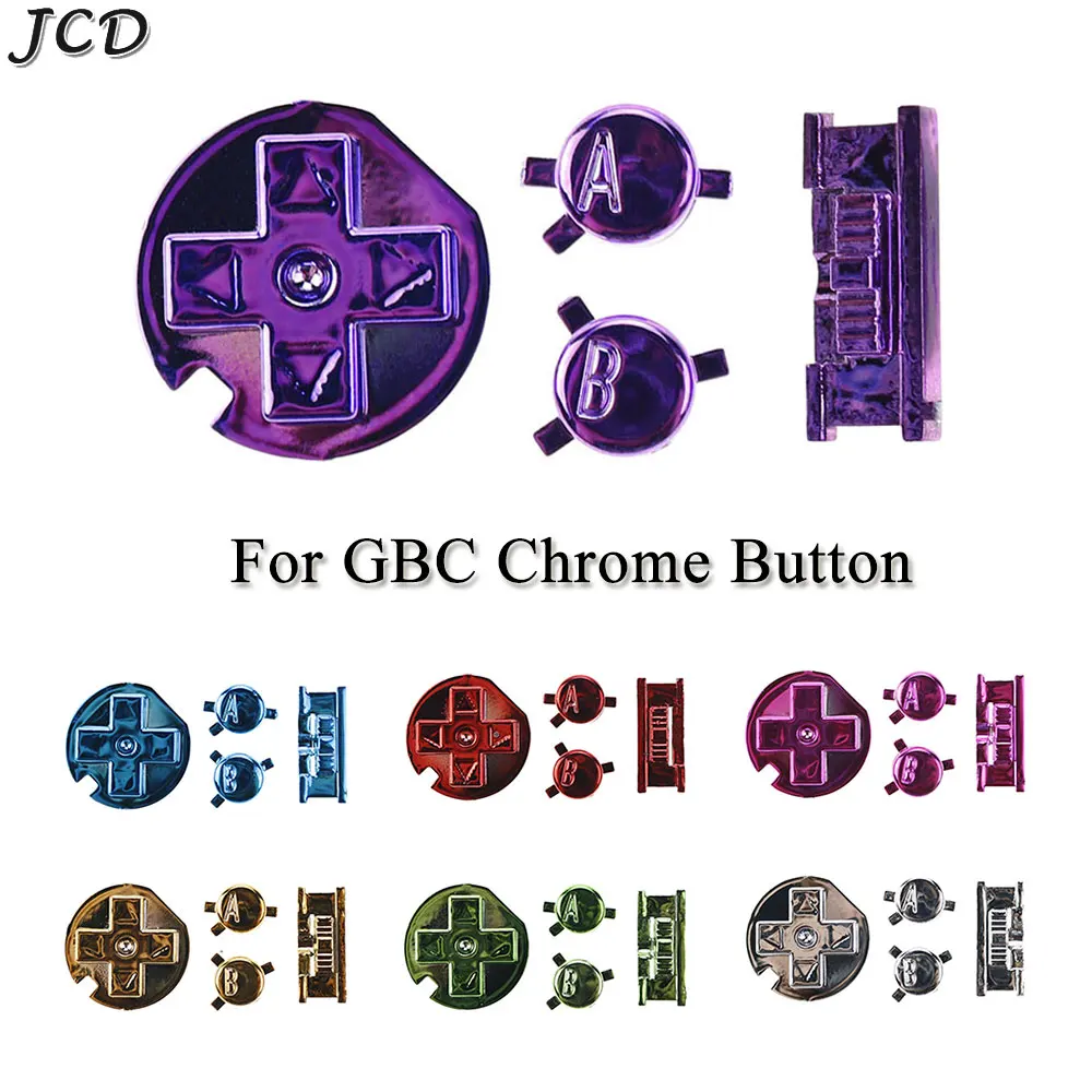 JCD For Gameboy Color GBC Button Replacement Direction Operation Cross AB D-Pad Power ON OFF key Accessory
JCD For Gameboy Color GBC Button Replacement Direction Operation Cross AB D-Pad Power ON OFF key Accessory