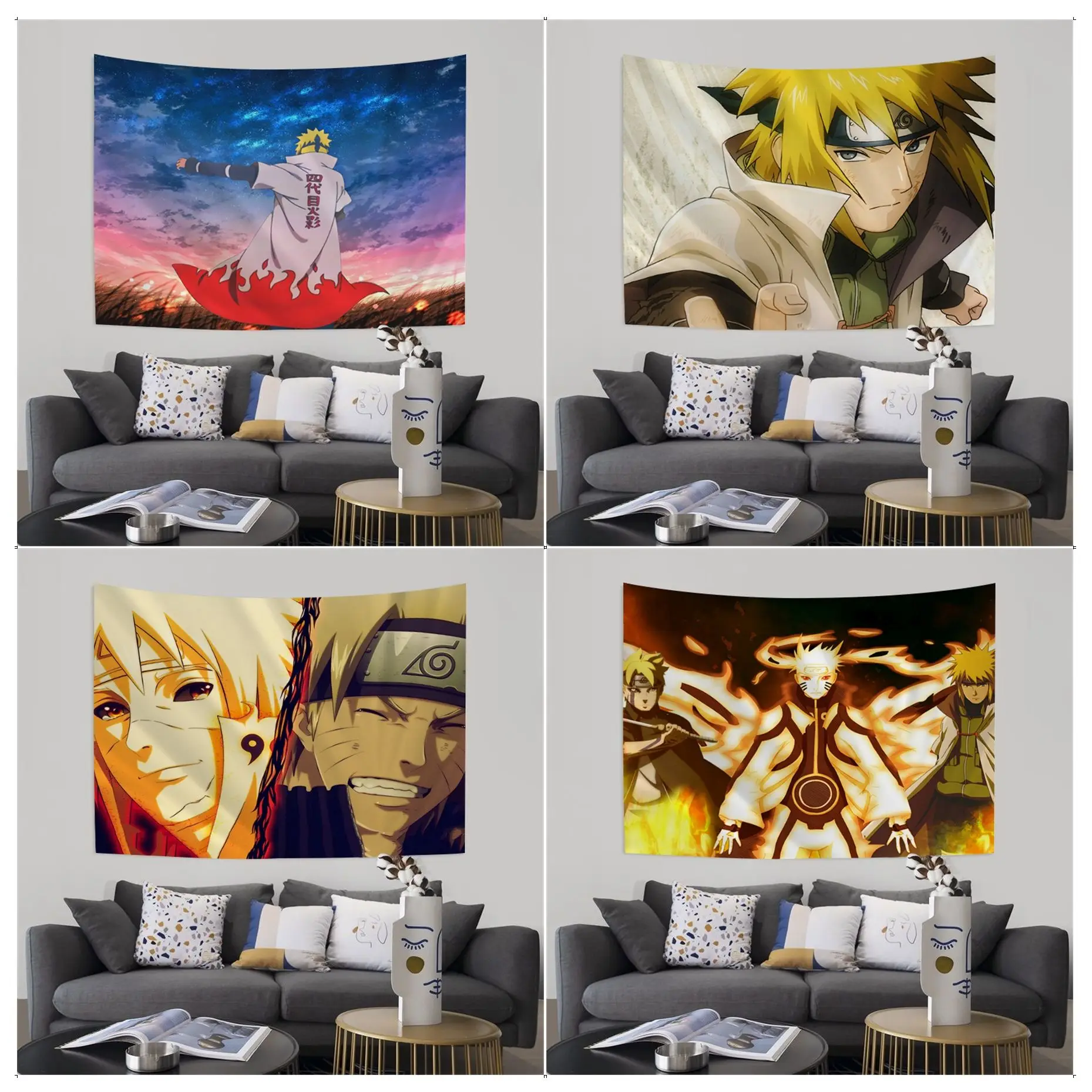 Цветной гобелен BANDAI Naruto Namikaze Minato, настенный художественный декор для помещения, домашний декор, кавайный Декор для комнаты 
Цветной гобелен BANDAI Naruto Namikaze Minato, настенный художественный декор для помещения, домашний декор, кавайный Декор для комнаты