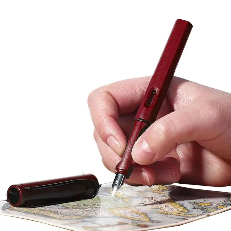 Ink Pens Fine Point Fountain Pen With Extra Fine Nib Smooth-Writing Office Supplies For Sketching Journaling Calligraphy
Ink Pens Fine Point Fountain Pen With Extra Fine Nib Smooth-Writing Office Supplies For Sketching Journaling Calligraphy