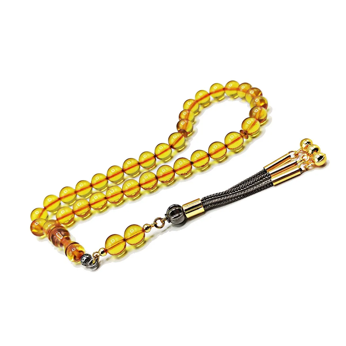 Turkish Handmade 9*9 mm Gold Color Muslim Amber Rosary Bakelite Tasbih Misbaha Subha Tesbih Islamic Express Shipping
Turkish Handmade 9*9 mm Gold Color Muslim Amber Rosary Bakelite Tasbih Misbaha Subha Tesbih Islamic Express Shipping