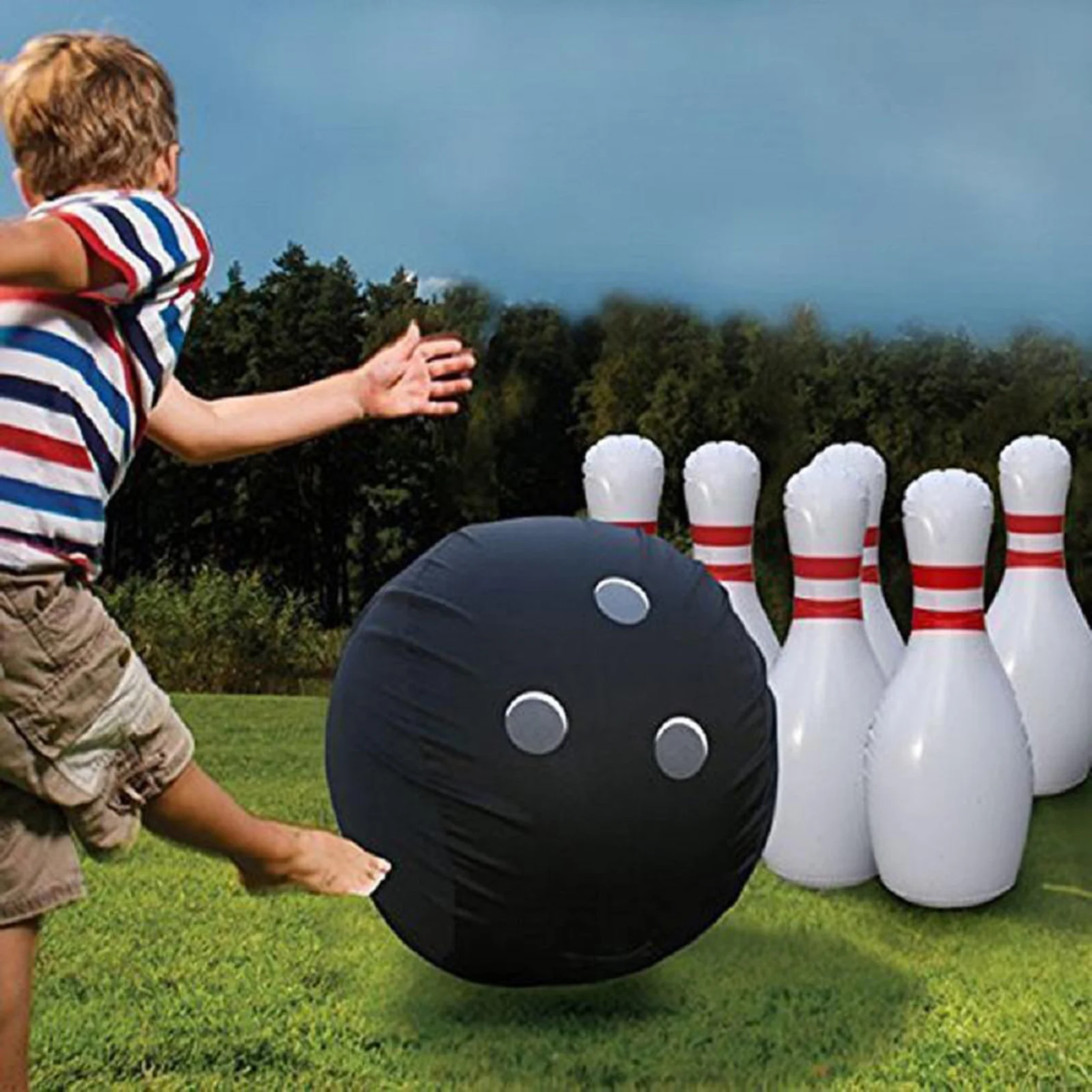 Iatable Bowling Set Outdoor Lawn Yard Bowling Game Convenient Indoor And Outdoor Game Ball For Kids And Adults
Iatable Bowling Set Outdoor Lawn Yard Bowling Game Convenient Indoor And Outdoor Game Ball For Kids And Adults