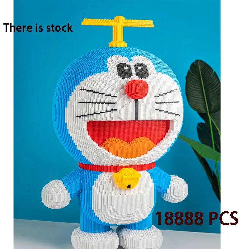 

Childhood Memories Doraemon Super Giant Building Block Microparticles 18888 Super Difficult To Reshape Children's Birthday Gifts