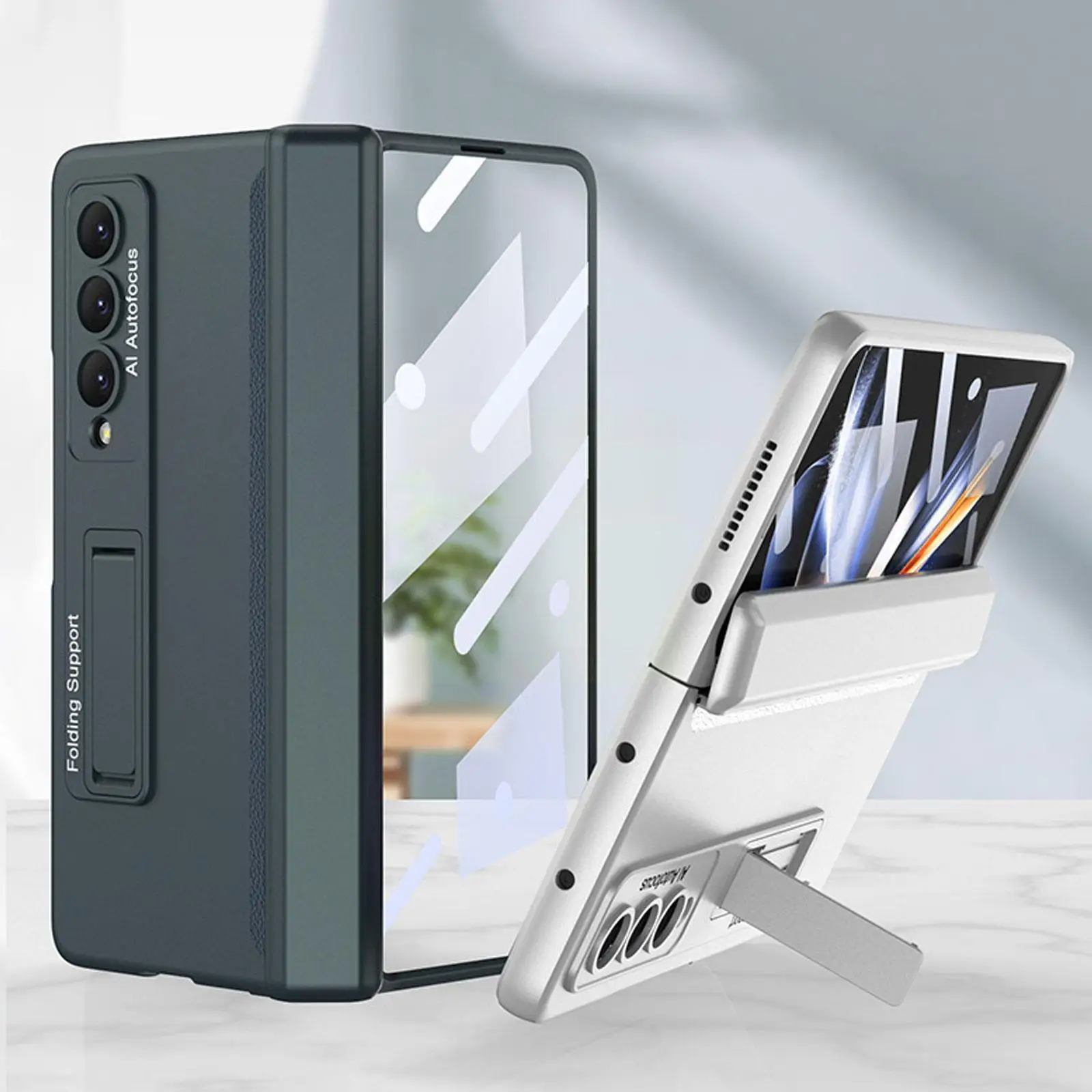 Foldable Phone Case All-inclusive Protector Case Stand For Samsung Galaxy Z Fold 4 5G Case Hard Cover Bracket Anti-dro D5N8
Foldable Phone Case All-inclusive Protector Case Stand For Samsung Galaxy Z Fold 4 5G Case Hard Cover Bracket Anti-dro D5N8