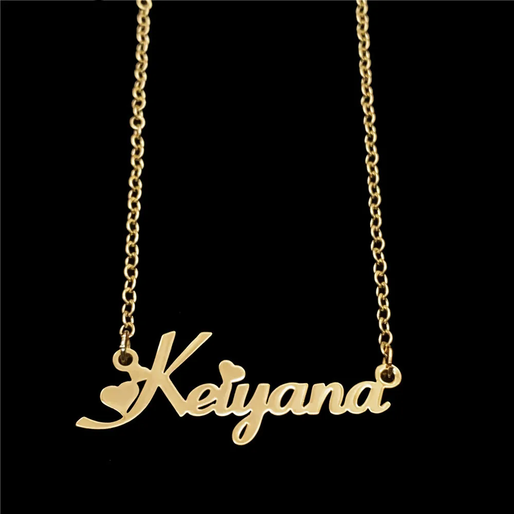 Индивидуальное ожерелье с именем для женщин из нержавеющей стали
Индивидуальное ожерелье с именем для женщин из нержавеющей стали