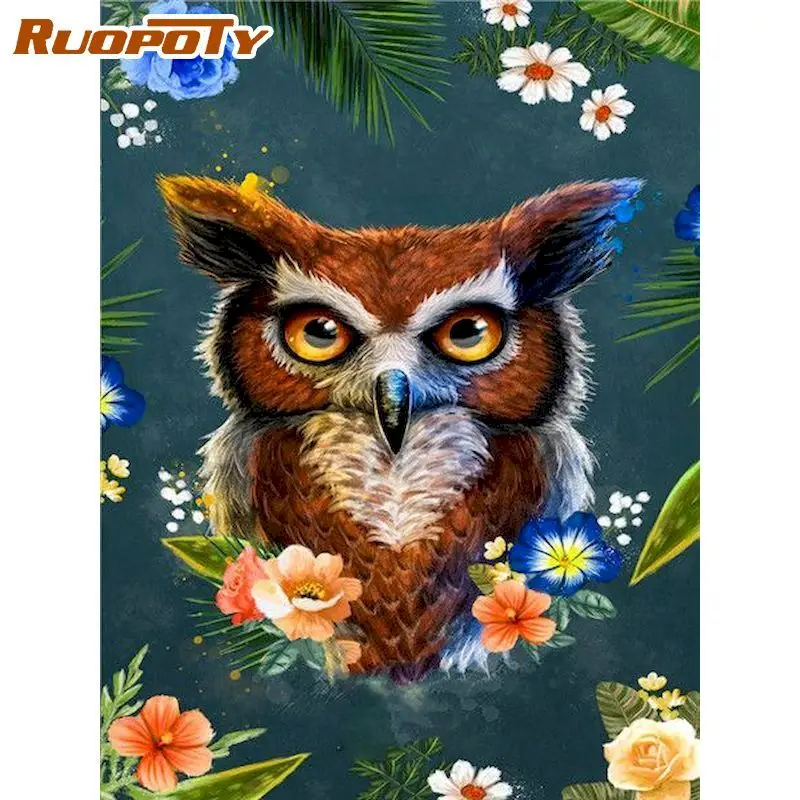 RUOPOTY Frame Picture Diy Painting By Numbers Owl Animals Diy Crafts Coloring By Numbers For Adults Personalized Gift Kill Time
RUOPOTY Frame Picture Diy Painting By Numbers Owl Animals Diy Crafts Coloring By Numbers For Adults Personalized Gift Kill Time