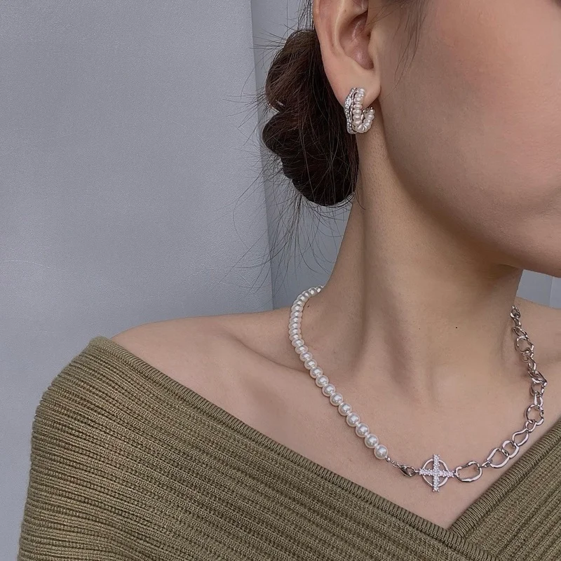 Timeless Wonder Sweet Zirconia Cross Pearl Statement Necklaces for Women Chain Jewelry Kpop Goth Bijoux Mariage Ensemble3232
Timeless Wonder Sweet Zirconia Cross Pearl Statement Necklaces for Women Chain Jewelry Kpop Goth Bijoux Mariage Ensemble3232