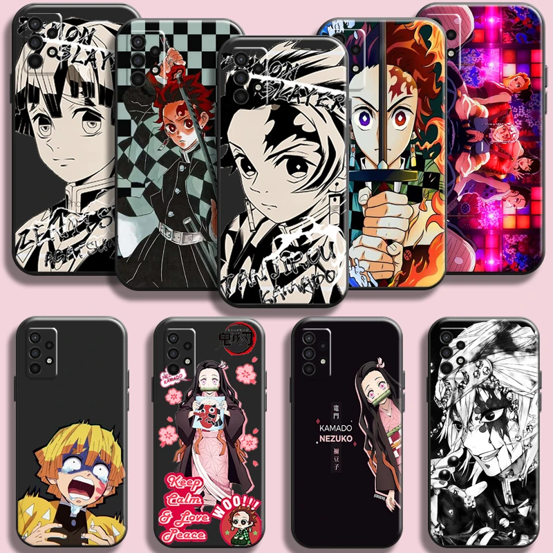 Demon Slayer Kamado Tanjirou For Samsung Galaxy A01 A02 A02S A03S A10 A11 A12 A20S A21s A22 5G Phone Case Black Liquid Silicon
Demon Slayer Kamado Tanjirou For Samsung Galaxy A01 A02 A02S A03S A10 A11 A12 A20S A21s A22 5G Phone Case Black Liquid Silicon