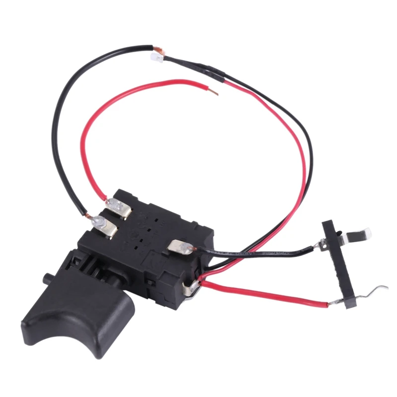 DC 7.2 V - 24 V 16A Electric Drill Control Switch Cordless Trigger Switch With Small Light For Power Tool
DC 7.2 V - 24 V 16A Electric Drill Control Switch Cordless Trigger Switch With Small Light For Power Tool