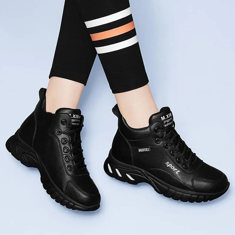 Women Casual Sneakers Fashion Lace Vulcanized Shoes High Quality Flats Women Walking Shoes for Women Platform Shoes Women Boots
Women Casual Sneakers Fashion Lace Vulcanized Shoes High Quality Flats Women Walking Shoes for Women Platform Shoes Women Boots